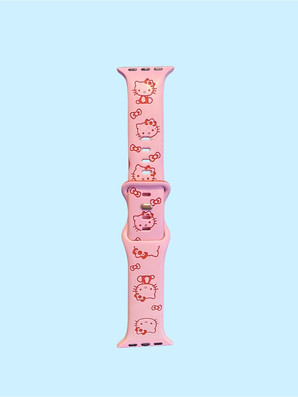 Hello Kitty Silicone Apple Watch Band 🎀⌚